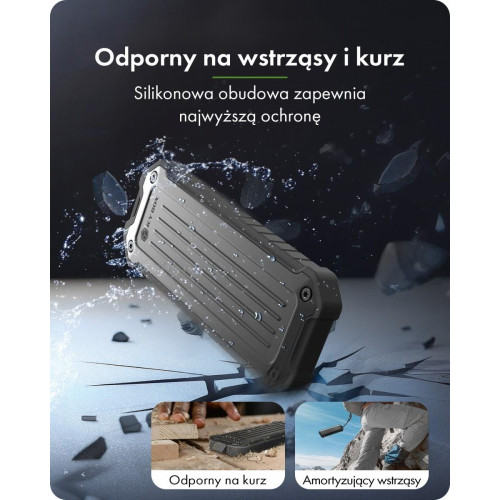 Obudowa M.2 NVMe i SATA USB 3.2 Gen 2, 10 Gbit/s IB-1827MCP-C31-21982309