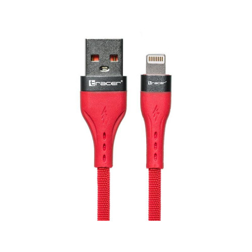 Kabel USB A - Lightning 1m Czerwony-21982518