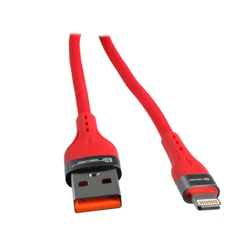 Kabel USB A - Lightning 1m Czerwony-21982519