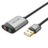 Zewnętrzna karta dźwiękowa USB Vention 0,15m-22003809