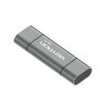 Czytnik kart SD / microSD Vention ze złączami USB 3.0 USB-C microSD szary-22009137