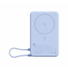 PowerBank Magnetic 10000 z podstawką niebieski-22033255