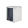 Szafa sieciowa wisząca Dynamic 19" 16U rack 785x600x600mm, drzwi szyba, szary, niezłożona, 60kg