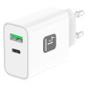 TECHLY ŁADOWARKA SIECIOWA GAN USB-C 30W PD I USB-A