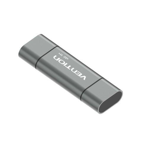 Czytnik kart SD / microSD Vention ze złączami USB 3.0 USB-C microSD szary-22009137