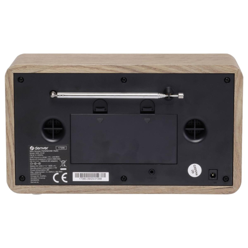 Radio retro Denver DAB-18 ligh wood-22012144