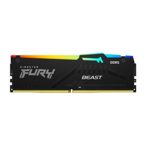 Kingston Technology FURY Beast RGB moduł pamięci 16 GB 1 x 16 GB DDR5 5200 MT/s-22014467