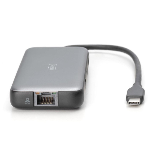 Digitus Stacja dokująca USB-C, 8-portowa-22015269