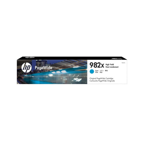 HP Oryginalny błękitny wkład atramentowy 982X PageWide o dużej pojemności-22025545