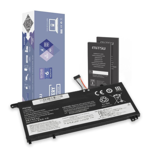 Bateria Mitsu do Lenovo ThinkBook 14 G2 G3 G4, 15 G2 G3 G4-22030691