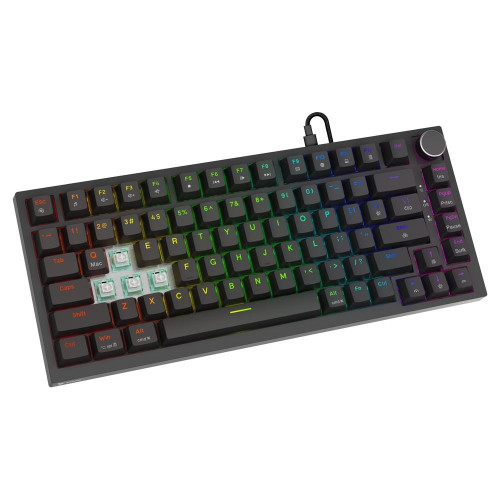 Klawiatura magnetyczna ASTRAL Black OUTEMU White jade RGB-22033681