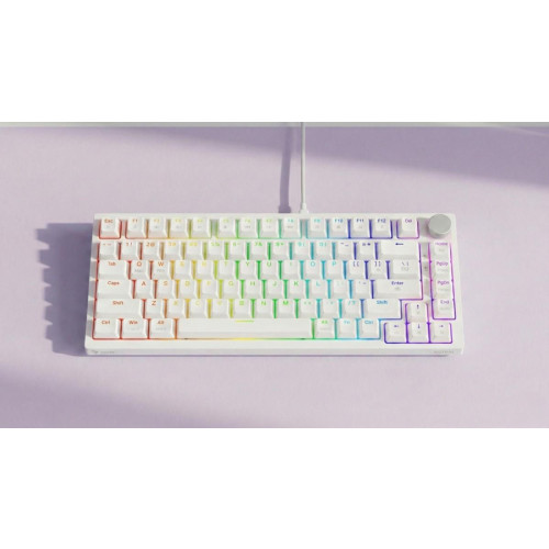 Klawiatura magnetyczna ASTRAL White OUTEMU White jade RGB-22033693