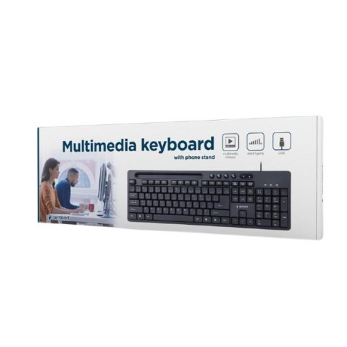 Klawiatura KB-UM-108 multimedialna-22033919