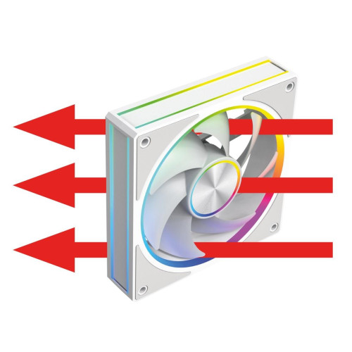 MODECOM VOLCANO LOOP 120 ARGB FAN BIAŁY-22041543