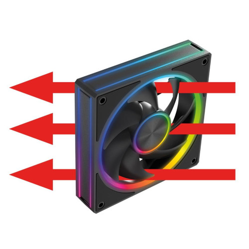 MODECOM VOLCANO LOOP 120 ARGB FAN CZARNY-22041552