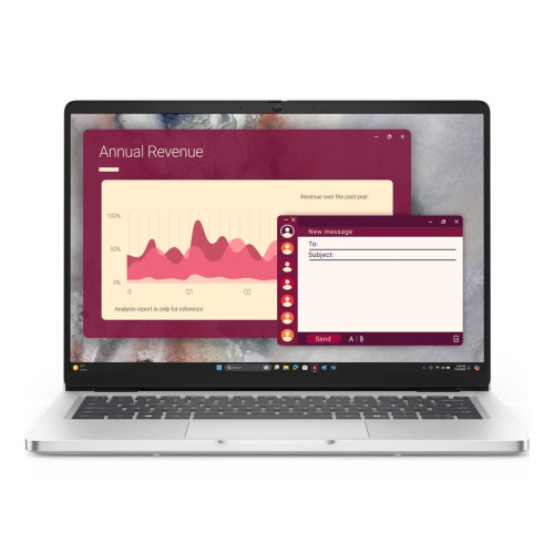 Dell Pro 14 PC14250 Ultra 7 255U 14.0"FHD+ IPS 300nits 16GB DDR5 5600 SSD512 Intel Arc Graphics BcklKb Cam IR 1080p WLAN + BT BcklKb 55Wh W11Pro 3Y Pr