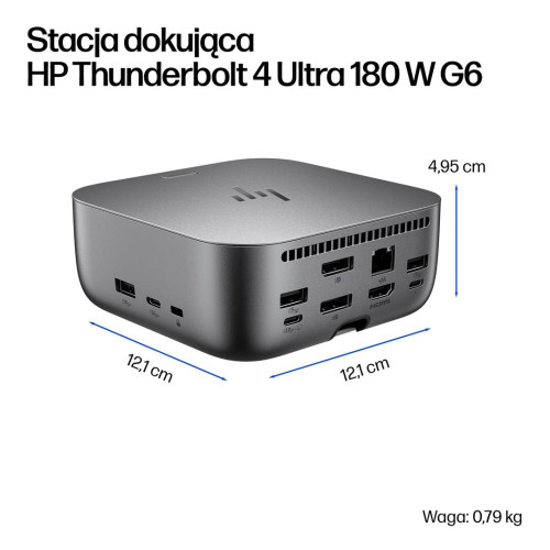 Stacja dokująca HP Thunderbolt 4 Ultra 180W G6 Dock-22048715