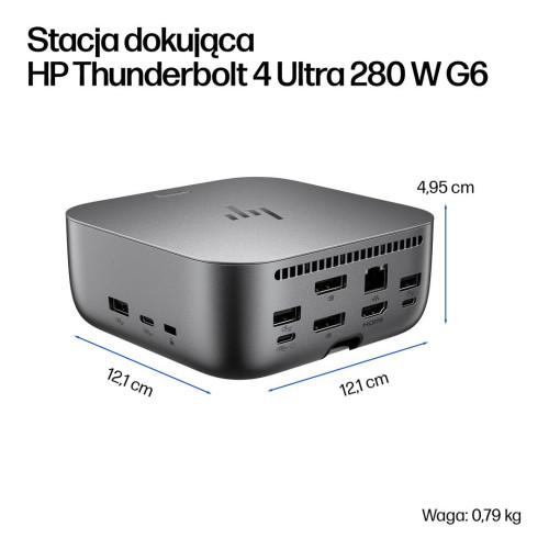 Stacja dokująca HP Thunderbolt 4 Ultra 280W G6 Dock-22048729