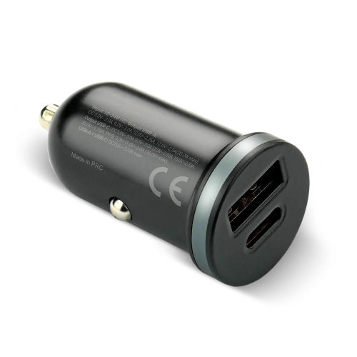 EVERACTIVE ŁADOWARKA SAMOCHODOWA 1X USB + 1X USB-C 35W QC 3.0 PD CZARNA CC-30Q-22363058