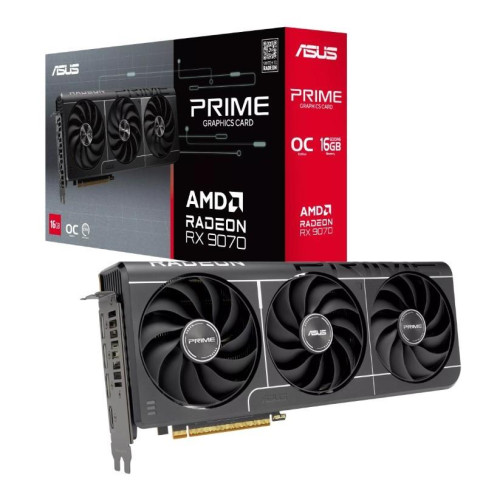 Karta graficzna RX 9070 PRIME EVO OC 16 GB GDDR6 256bit DP/HDMI