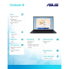 Notebook Vivobook 18 M1807HA-S8026W Ryzen 7 260/16GB/250GB-22426544