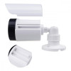 Zestaw dwóch atrap kamer IR1800 WT białe, zasilanie 2xAA, ABS, diody IR LED-22429730