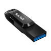 Pendrive SanDisk Ultra Dual GO SDDDC3-064G-G46 (64GB; USB 3.0, USB-C; kolor czarny)-22446953