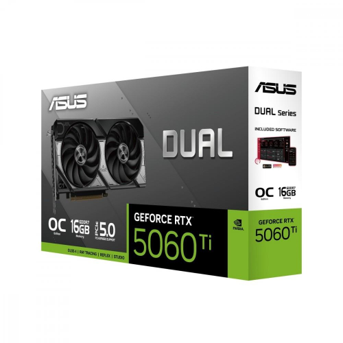 Karta graficzna GeForce RTX 5060 Ti Dual OC 16GB GDDR7 128BIT 3DP/HDMI-22426196