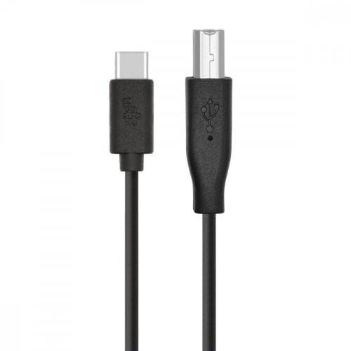 Kabel USB CM-BM 1.8m czarny drukarkowy-22426806