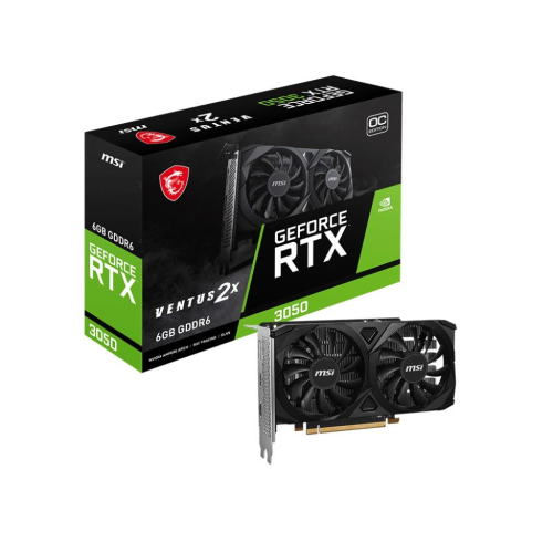 Karta graficzna GeForce RTX 3050 VENTUS 2X E 6G OC