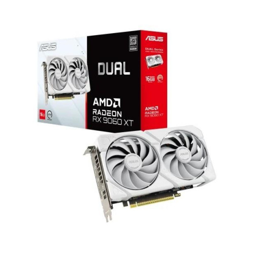 Karta graficzna Radeon RX 9060 XT DUAL-RX9060XT-16G-WHITE