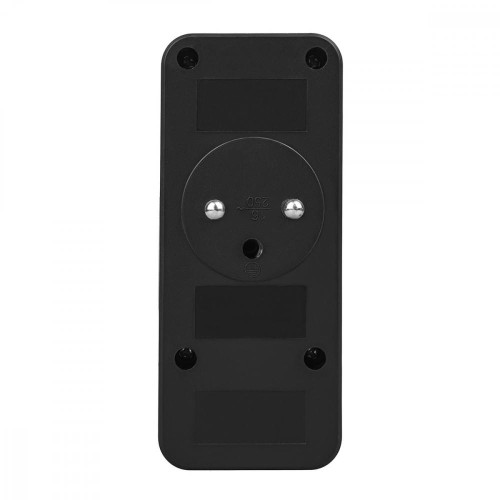 Rozdzielacz na 3 gniazdka MCE248 F/B 2xUSB-A 2xUSB-C czarny-22427643