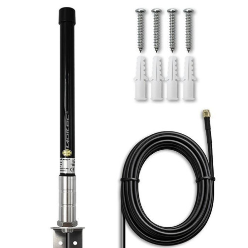 Antena 4G LTE | 15dBi | dookólna | zewnętrzna | SMA | włókno szklane-22427843