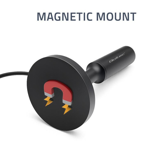 Wewnętrzna Antena TV DVB-T2 ze wzmacniaczem sygnału i magnetyczną podstawą | 4K | 28dBi | 5m-22427865