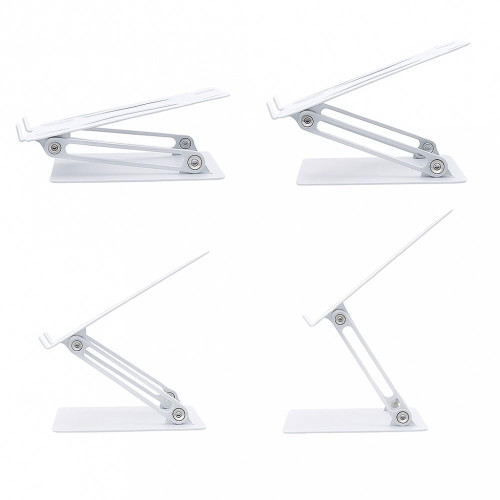 Podstawka pod laptopa, regulowana, ergonomiczna 10-17 cali LAPTOP STAND MT2661W (biała)-22428300