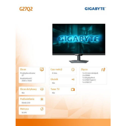 Monitor 27 cali G27Q2 GAMING-22428354