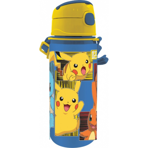 Bidon aluminiowy 600ml Pokemon