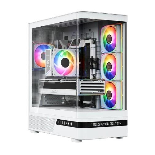 Obudowa Volcano AQ200 ARGB MIDI WHITE