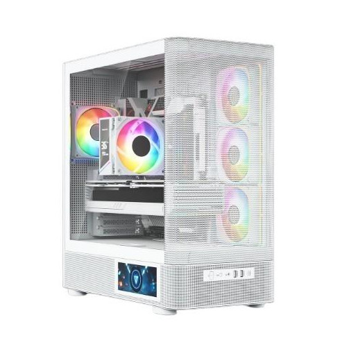 Obudowa Volcano AQ400 ARGB MIDI WHITE