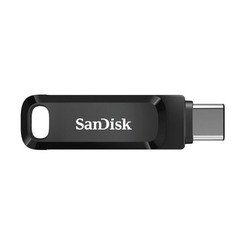 Pendrive SanDisk Ultra Dual GO SDDDC3-064G-G46 (64GB; USB 3.0, USB-C; kolor czarny)-22446951