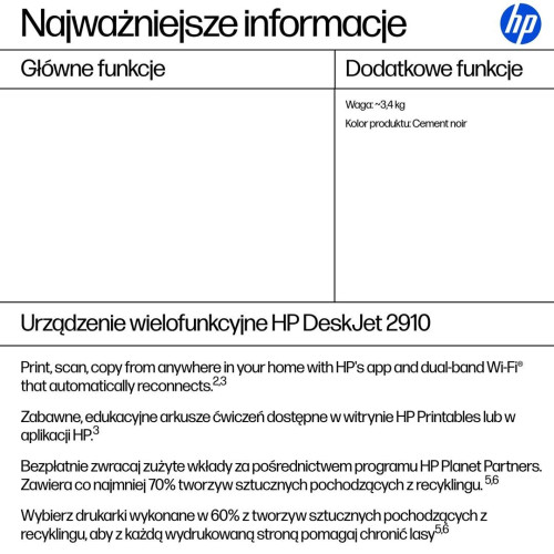 Urządzenie wielofunkcyjne HP DeskJet 2910-22448065