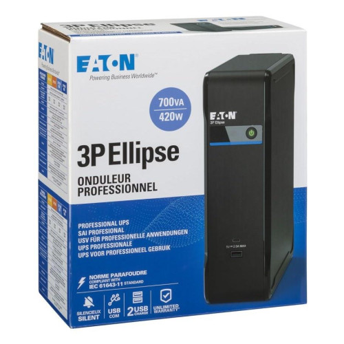 ZASILACZ UPS Eaton 3P Ellipse 700 USB FR 3P700UF-22455338