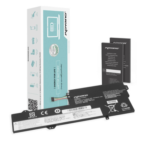 Bateria Movano do Lenovo IdeaPad 320S-13IKB, Yoga 330-11IGM, 720-12IKB