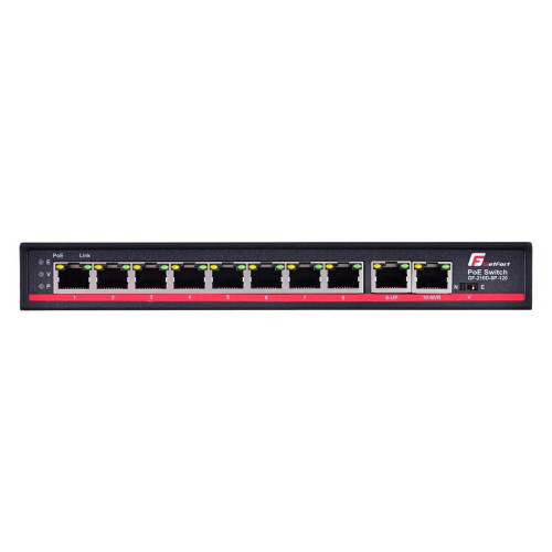 SWITCH POE GETFORT 8FE x POE + 2GE UPLINK-2248386