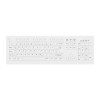 CHERRY AK-C8100F-FU1-W/GE klawiatura Biuro RF Wireless QWERTZ Niemiecki Biały