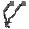 Ramię monitora LC-Power na 2 monitory do 86,36 cm (W) Podwójne