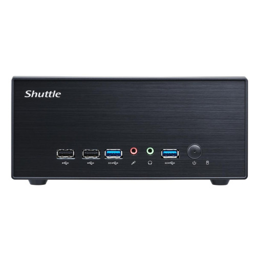 Shuttle XP? slim XH610G2 komputer typu barebone Desktop Czarny Intel H610 LGA 1700