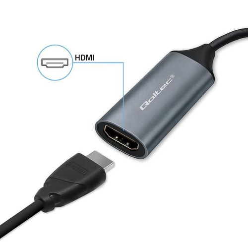 Adapter USB-C USB-A | HDMI | 4K 30Hz | aluminium-22561056