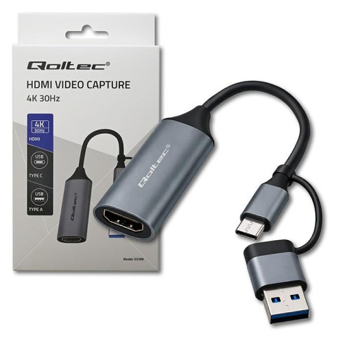 Adapter USB-C USB-A | HDMI | 4K 30Hz | aluminium-22561057