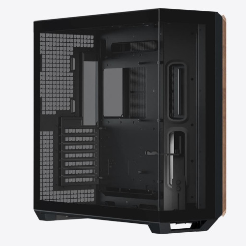 Obudowa PC APNX V1, Midi-Tower, ATX, Tempered Glass, Holz, schwarz-22580886